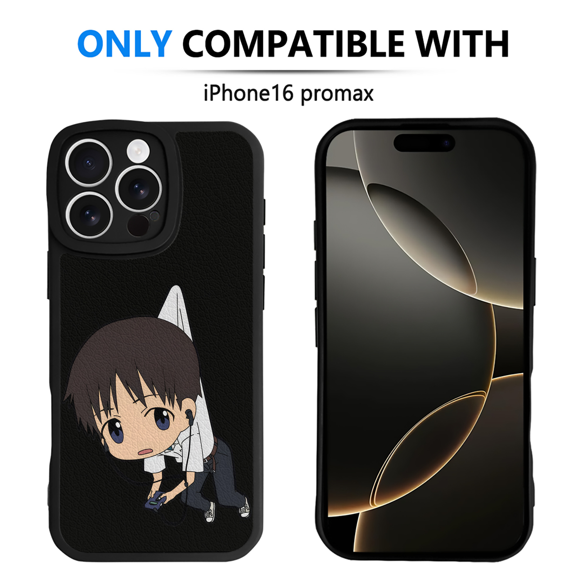 （画像用） EVA 新世紀エヴァンゲリオン 【iPhone 16シリーズ対応】シリコンスマホケース（レザー調） 材質：シリコン